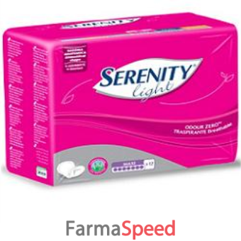 pannolone per incontinenza serenity light lady maxi 30 pezzi