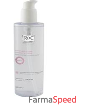 roc soluzione micellare extra comfort detergente struccante 400 ml