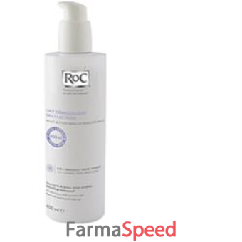 roc latte detergente struccante multiazione 3 in 1 400 ml