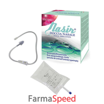 nasir doccia nasale con soluzione fisiologica ipertonica 8 sacche 250 ml + 1 blister
