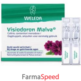 gocce oculari visiodoron malva 20 monodose da 0,4 ml