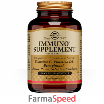 immuno supplement solgar 60 capsule 42 g