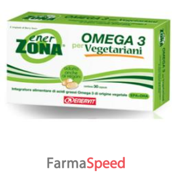 enerzona omega 3 per vegetariani 30 capsule