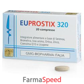 euprostix 320 20 compresse astuccio 16 g