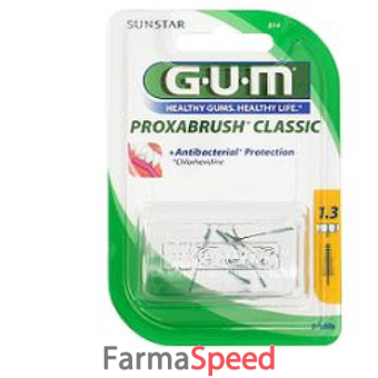 gum proxabrush classic 514 scovolino interdentale 8 pezzi