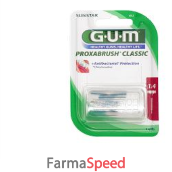 gum proxabrush classic 612 scovolino interdentale 8 pezzi