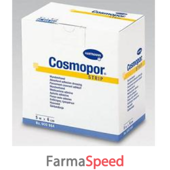 cerotto adesivo in tnt ipoallergenico con tampone medicazione in viscosa 8x500cm 1 pezzo
