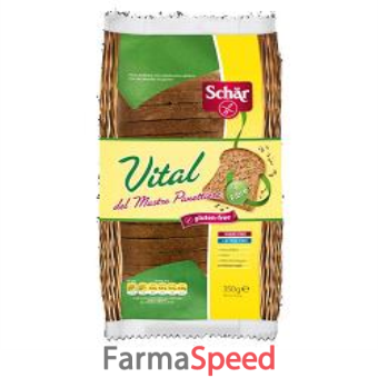 schar vital del mastro panettiere pane con cereali 350 g