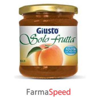 giusto solo frutta marmellata albicocche 284 g