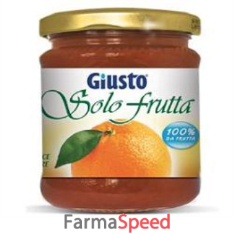 giusto solo frutta marmellata arance amare 284 g