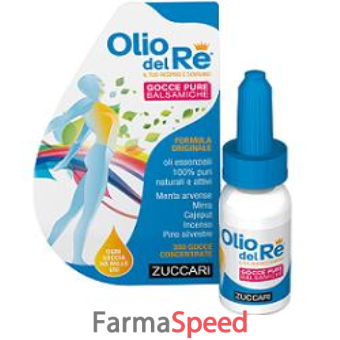 olio del re gocce pure balsamiche astuccio 10 ml