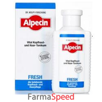 alpecin fresh tonico rivitalizzante 200 ml