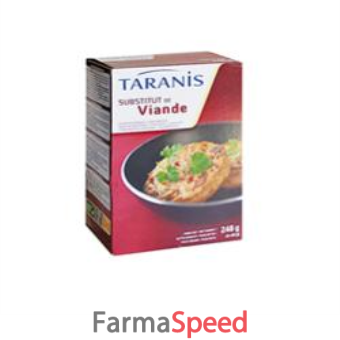 taranis burger sostituto carne 62g x 4 buste