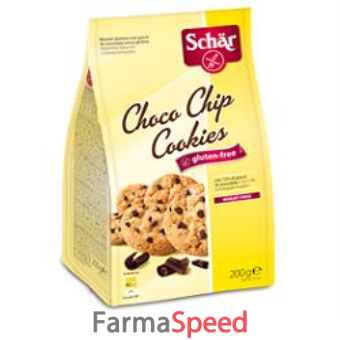 schar choco chip cookies 200 g
