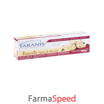 taranis biscotti frollini con pepite cioccolato 16 pezzi