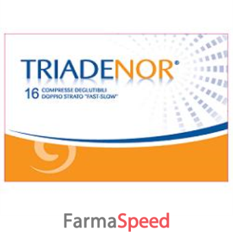 triadenor 16 compresse 20 g