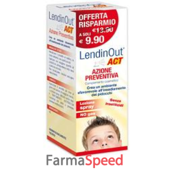 lendinout act azione preventiva spray