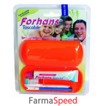 forhans travel kit tascabile 