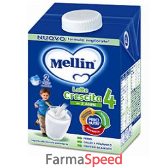 mellin latte crescita 4 500 ml