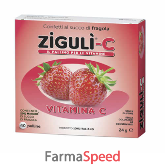 ziguli c fragola 40 confetti 24 g