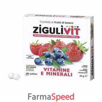 ziguli vit frutti di bosco 40 confetti