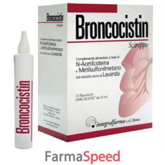 broncocistin 15 flaconcini x 10 ml