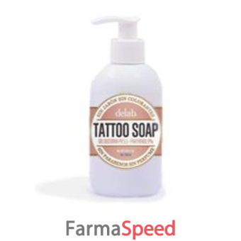 tattoo soap gel detergente a ph neutro 250 ml