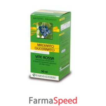farmaderbe vite rossa macerato glicerinato 50 ml