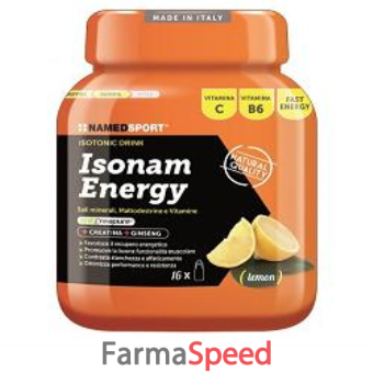 isonam energy lemon polvere 480 g