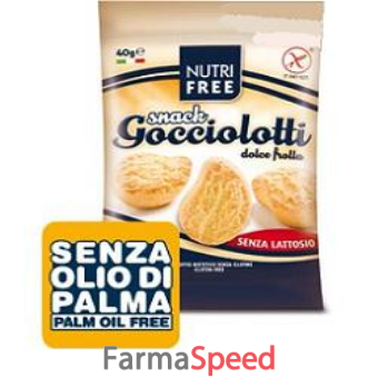 nutrifree gocciolotti snack 40 g