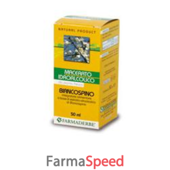 farmaderbe biancospino macerato idroalcolico 50 ml