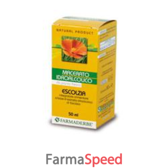 escolzia macerato idroalcolico 50 ml