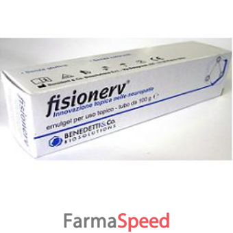 fisionerv emulgel uso topico 100 g 1 pezzo