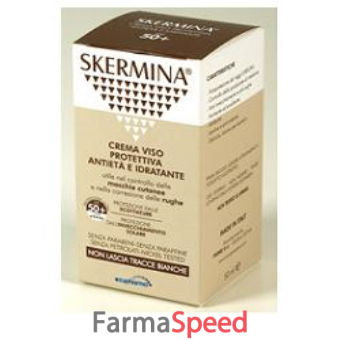 skermina crema protettitiva contro l'invecchiamento solare fp 50+ 50 ml