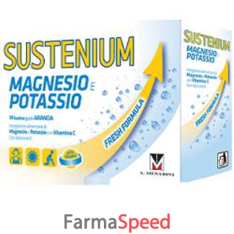 sustenium magnesio potassio 14 bustine 4 g