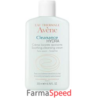 eau thermale avene cleanance hydra crema detergente 200 ml