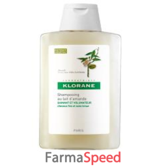klorane shampoo latte mandorla 200 ml