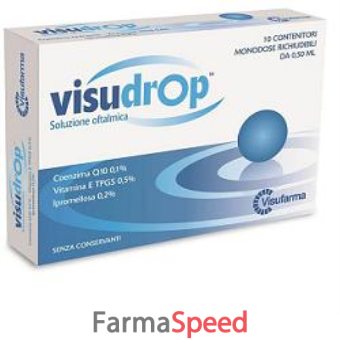 visudrop soluzione oftalmica 10 flaconcini monodose richiudibili 0,5 ml
