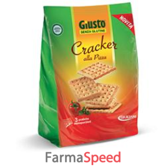giusto senza glutine cracker pizza 180 g