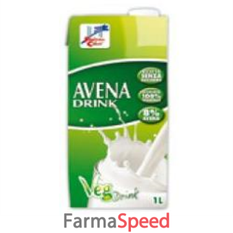 fsc avena drink bevanda di avena bio vegan senza zuccheri aggiunti 1 lt