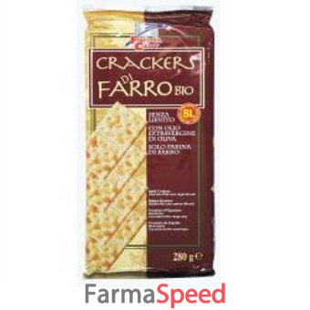 fsc crackers di farro senza lievito con olio extravergine di oliva bio 280 g