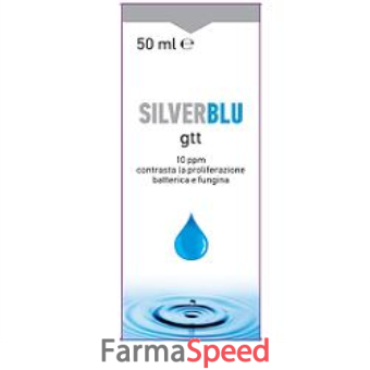 silver blu gocce 50 ml