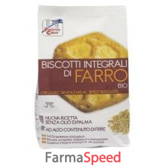 fsc biscotti integrali di farro bioa ad alto contenuto di fibre con olio di girasole senza olio di palma 400 g