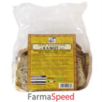 fsc fette biscottate di kamut senza lievito di birra bio con olio extravergine di oliva senza olio di palma 200 g