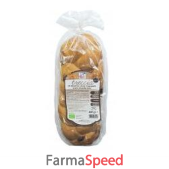 fsc treccia di grano duro senatore cappelli con uvetta biologica senza lievito di birra 350 g