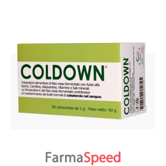 coldown 60 compresse 60 g