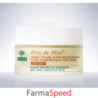 nuxe reve de miel creme visage ultra-reconfortante jour 50 ml
