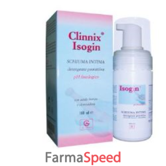 clinnix isogin schiuma intima 100 g