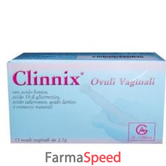 clinnix 15 ovuli vaginali 2,5 g