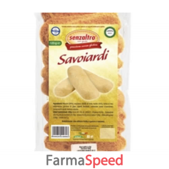 senzaltro savoiardi senza glutine 120 g